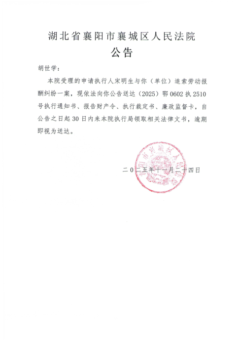 关于（2025）鄂0602执2510号执行公告.jpg